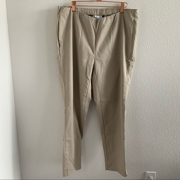 J. Jill Essential Cotton Stretch Pull On Pants 16 - Picture 1 of 8
